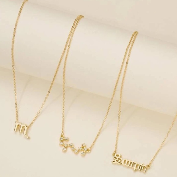 ♏️ Scorpio Constellation Pendant Necklace - Picture 2 of 2